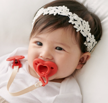 Load image into Gallery viewer, TGM silicone heart integrated soother pacifier