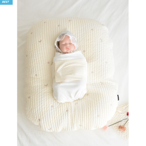 [#1003_Transaction completed] J&JENA baby reflux prevention cushion that does not put any strain on the back, natural cotton back (cover + cotton) set, reverse cushion baby bed