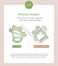 Load image into Gallery viewer, TGM Silicone Bracelet Teether 2PCS