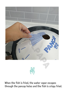 Nắp giấy chống mỡ bắn Pancap 100pcs Chính hãng Hàn Quốc | Seoulpapa