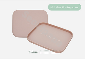 Moyuum 100% Silicone Suction Plate (with Cover)