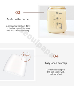 Bình sữa All-in-one PPSU 170ml (set 2 chiếc) | Seoulpapa