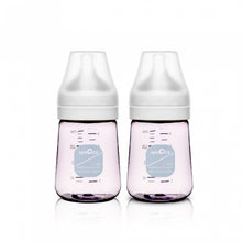 Load image into Gallery viewer, Spectra All New Baby Bottle PPSU 160ml BlueBlack 2PCS (S Nipple)