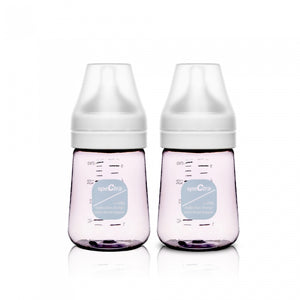 Bình sữa All New Baby PPSU Spectra 160ml set 2 chiếc (Núm size S) màu xanh đen | Seoulpapa