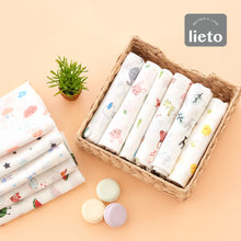 将图片加载到图库查看器，Lieto 婴儿手帕（10 片）/ 韩国制造 |首尔爸爸