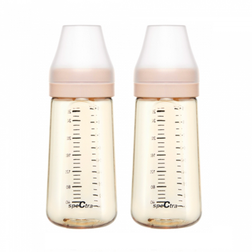 Bình sữa All New Baby PPSU Spectra 260ml set 2 chiếc (Không kèm núm) màu xanh đen | Seoulpapa