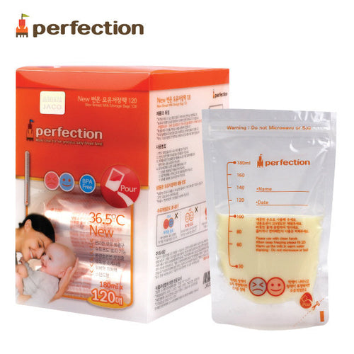 Jaco Perfection 2way 母乳储存袋 180ml (120 件) |首尔爸爸