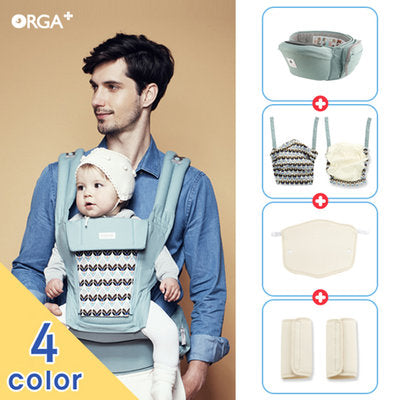 Pognae Orga Plus Baby Hip Seat Carrier (3 in 1) | Seoulpapa