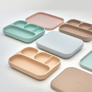 Moyuum 100% Silicone Suction Plate (with Cover)