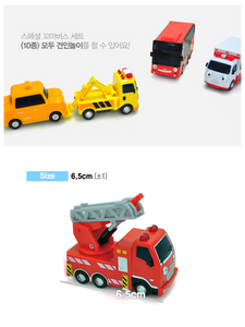 Set 6 mô hình đồ chơi xe dành cho trẻ em Tayo Set 1/ Đồ chơi giáo dục Hàn Quốc