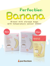 Load image into Gallery viewer, Túi đựng sữa mẹ Jaco Perfection Banana 200ml (120 chiếc)