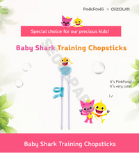Load image into Gallery viewer, [Pinkfong] Đũa tập ăn Babyshark cho bé Đũa tập ăn tay phải | Seoulpapa