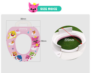 Pinkfong Kids Toilet Seat Cover