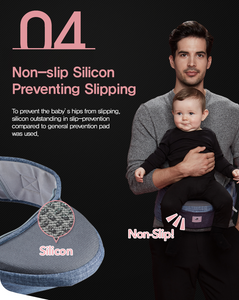 Pognae No.5 Plus Baby Hip Seat Carrier (3 in 1) | Seoulpapa