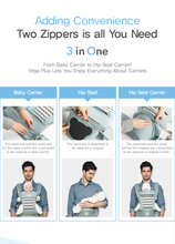 Load image into Gallery viewer, Pognae Orga Plus Baby Hip Seat Carrier (3 in 1) | Seoulpapa